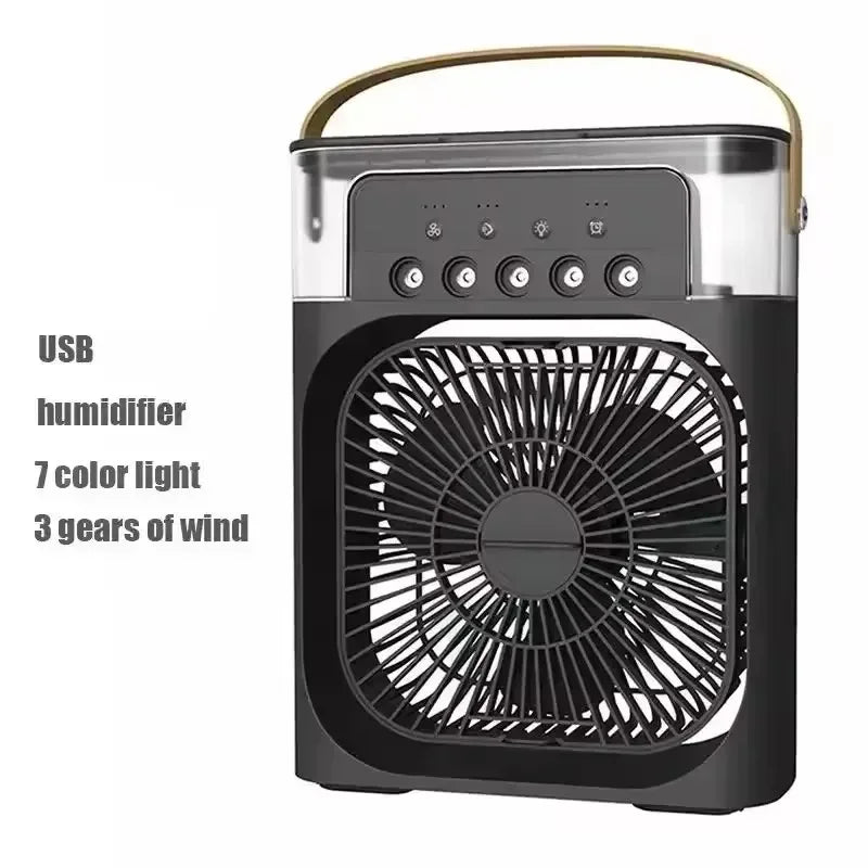 Portable 500mL Air Cooler & Humidifier
