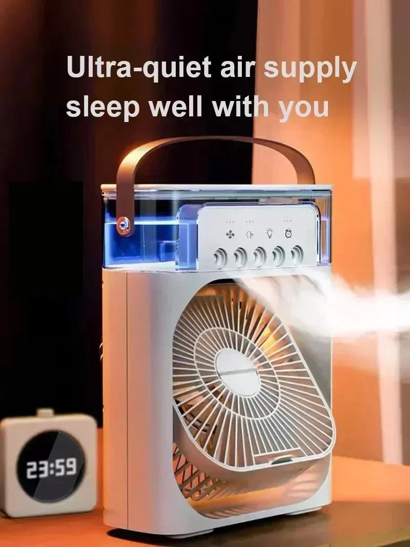 Portable 500mL Air Cooler & Humidifier
