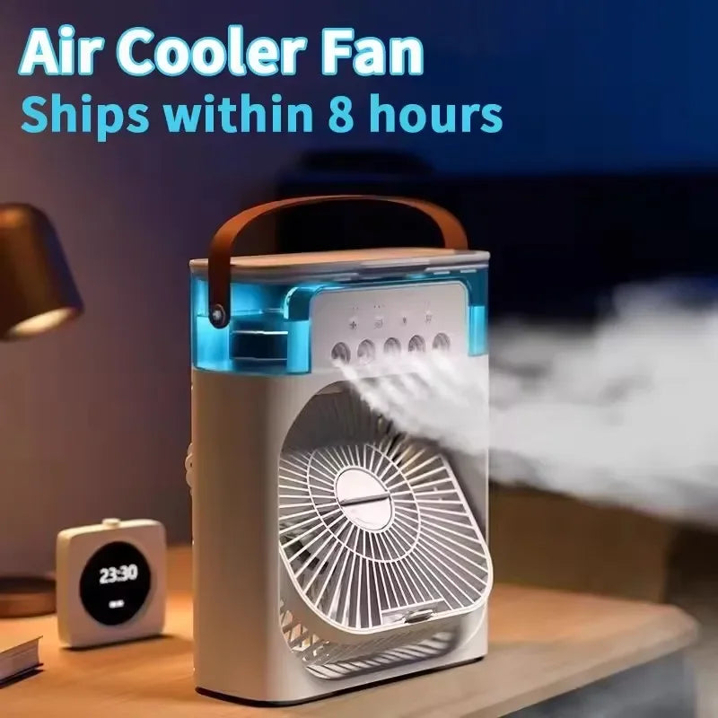 Portable 500mL Air Cooler & Humidifier